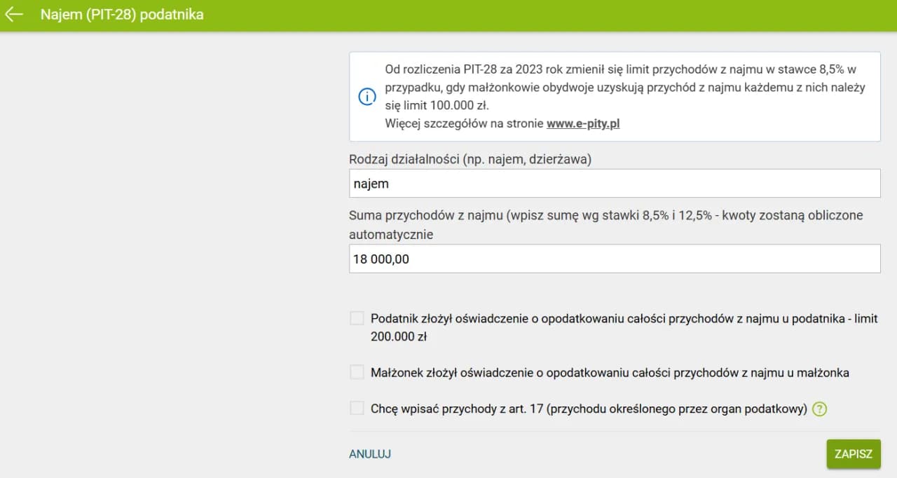 PIT-28 najem prywatny 2025: Termin 30.04.2026 i jak uniknąć kar