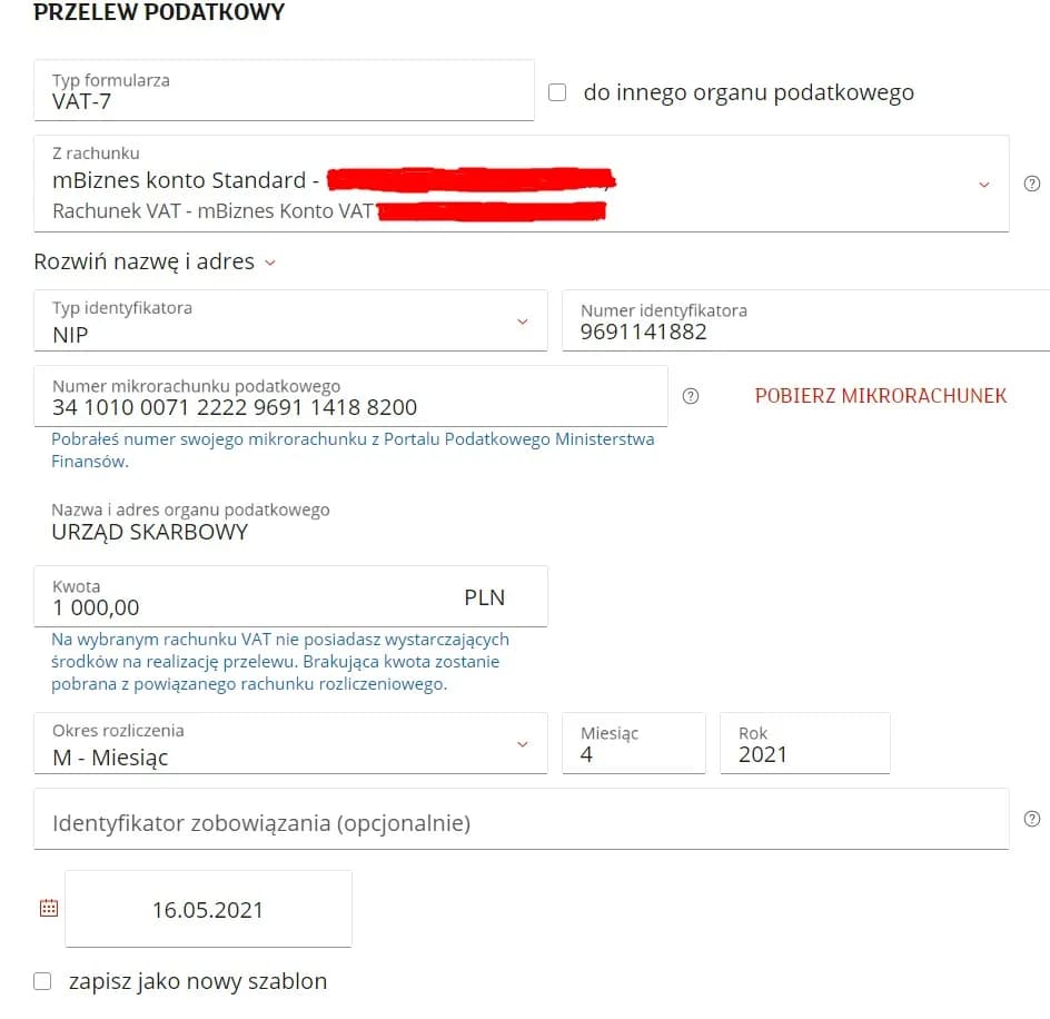 Podatek od najmu: Gdzie wpłacić i jak wypełnić przelew?